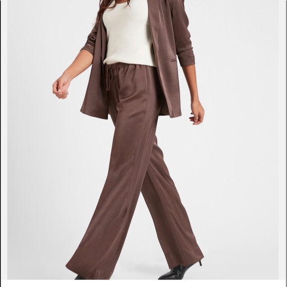 Banana Republic Pants - 🎇🍂🍁Bronze Satiny Style Breezy Flowy Pants